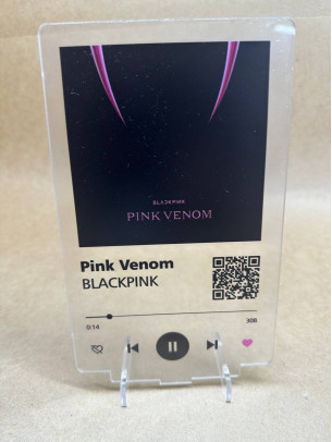 Фигурка Акриловая обложка альбома BLACKPINK BORN PINK 2